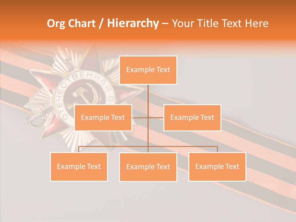 Decoration Union Sign PowerPoint Template