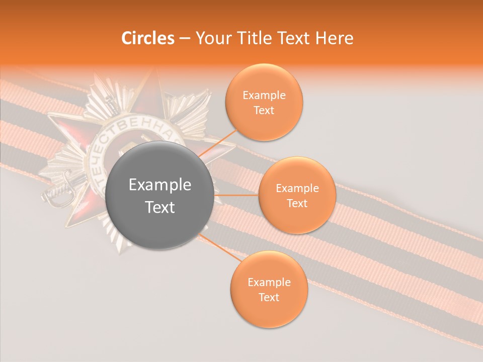 Decoration Union Sign PowerPoint Template