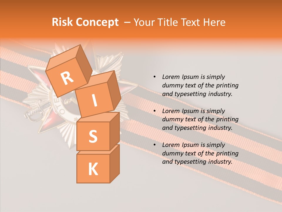 Decoration Union Sign PowerPoint Template