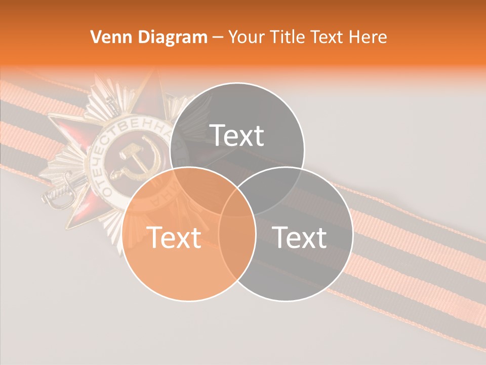 Decoration Union Sign PowerPoint Template