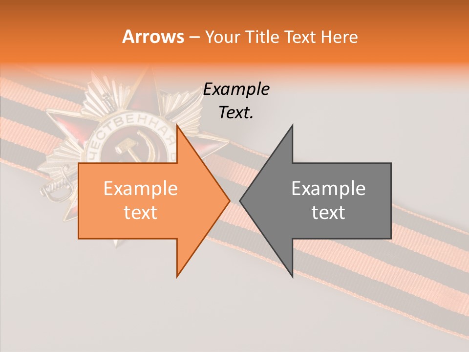 Decoration Union Sign PowerPoint Template