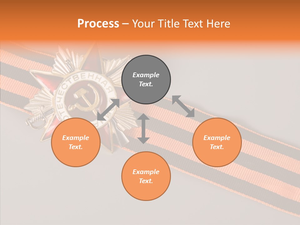 Decoration Union Sign PowerPoint Template