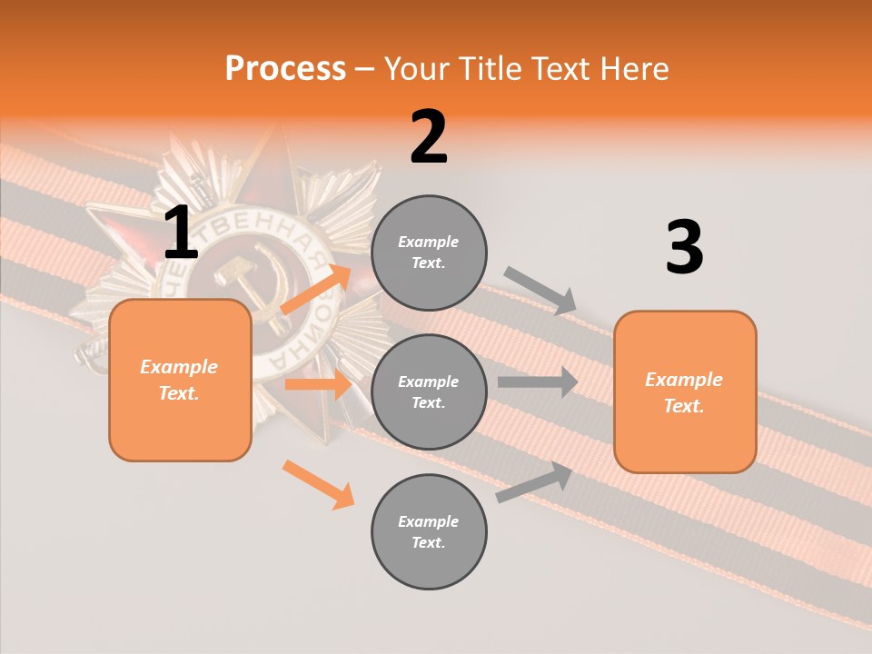 Decoration Union Sign PowerPoint Template