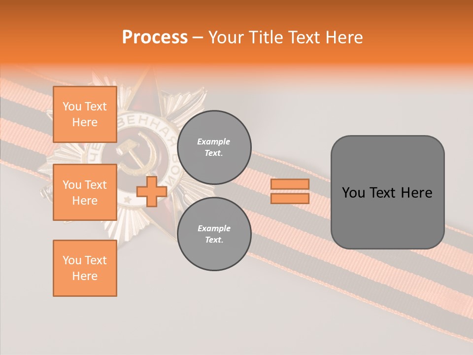 Decoration Union Sign PowerPoint Template
