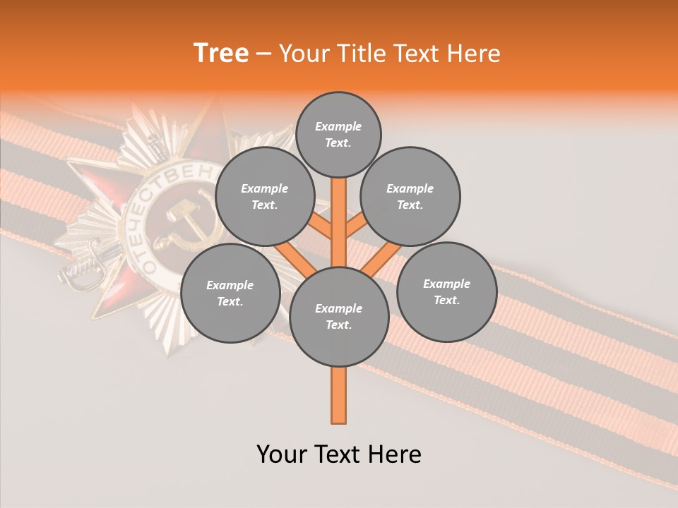 Decoration Union Sign PowerPoint Template