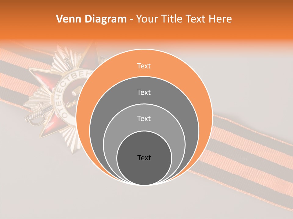 Decoration Union Sign PowerPoint Template