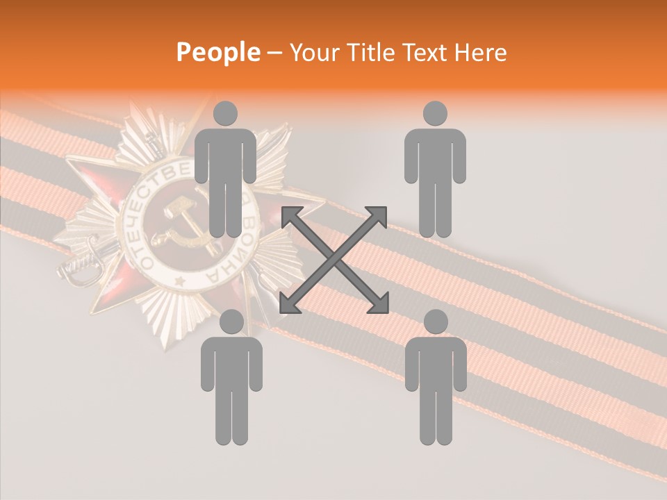 Decoration Union Sign PowerPoint Template