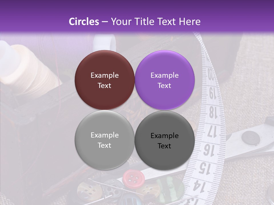 Pile Close Up Light PowerPoint Template