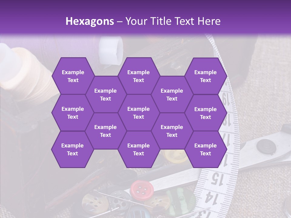 Pile Close Up Light PowerPoint Template