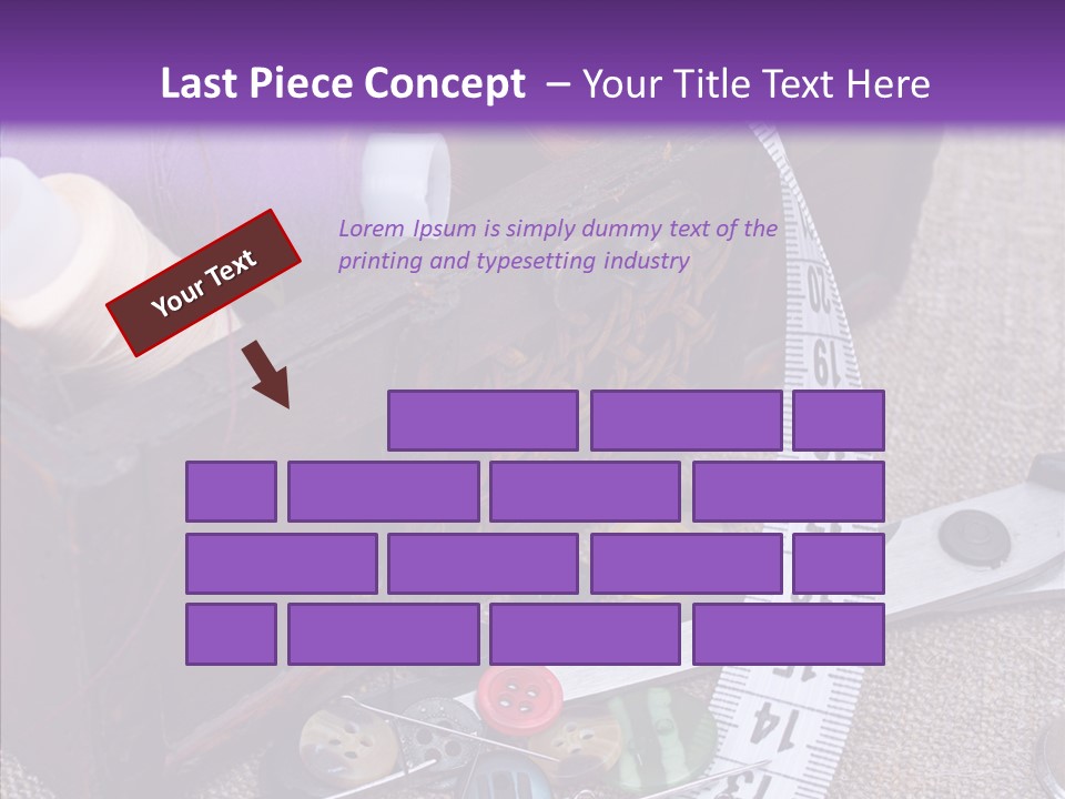 Pile Close Up Light PowerPoint Template