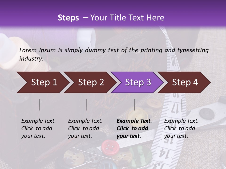 Pile Close Up Light PowerPoint Template