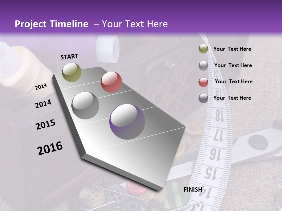 Pile Close Up Light PowerPoint Template