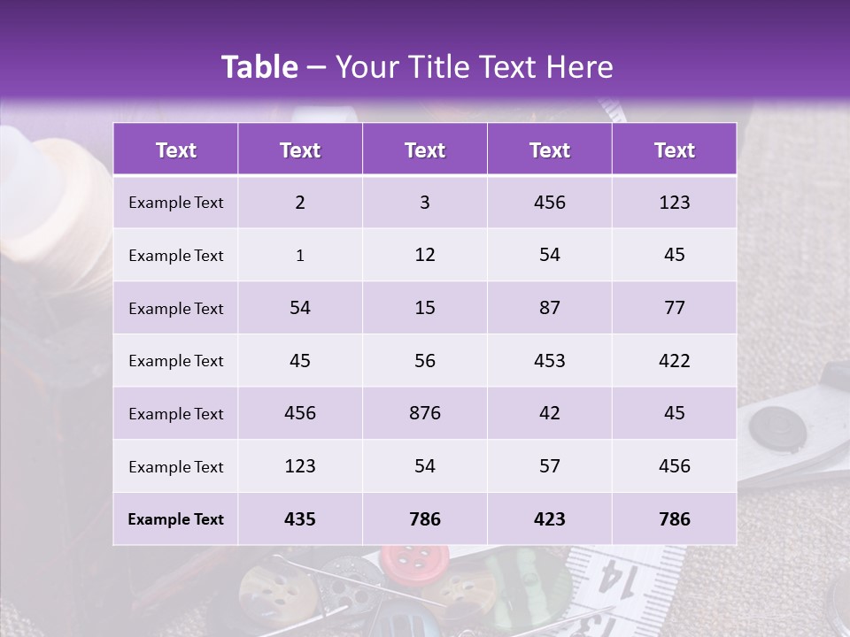 Pile Close Up Light PowerPoint Template