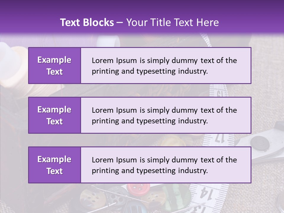 Pile Close Up Light PowerPoint Template