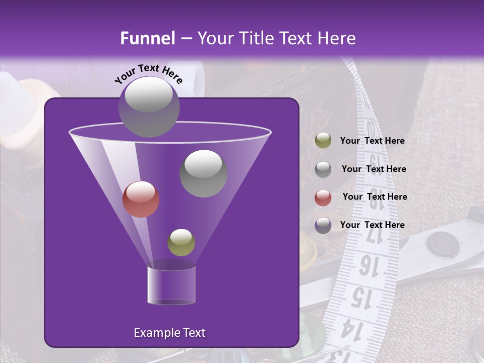 Pile Close Up Light PowerPoint Template