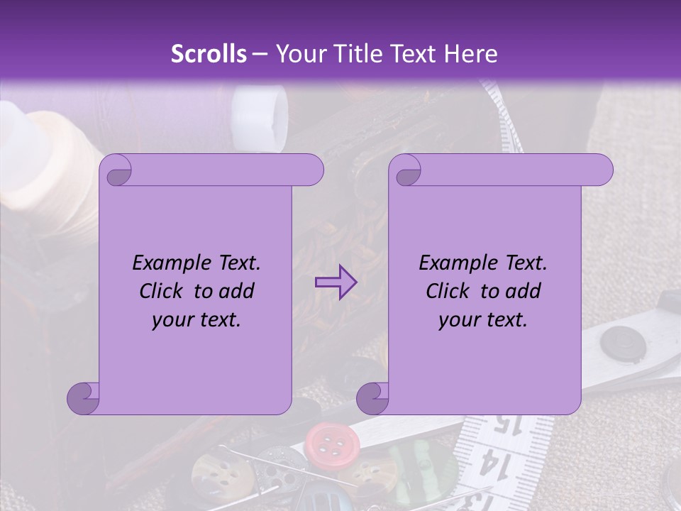 Pile Close Up Light PowerPoint Template