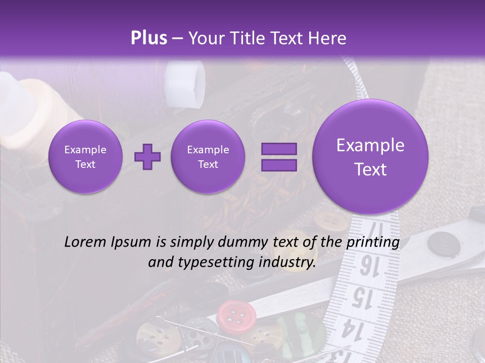 Pile Close Up Light PowerPoint Template