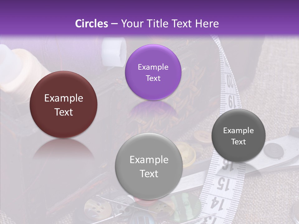 Pile Close Up Light PowerPoint Template