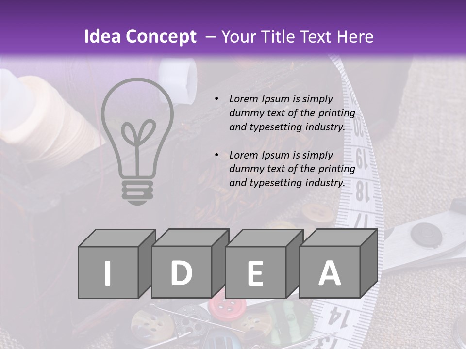 Pile Close Up Light PowerPoint Template