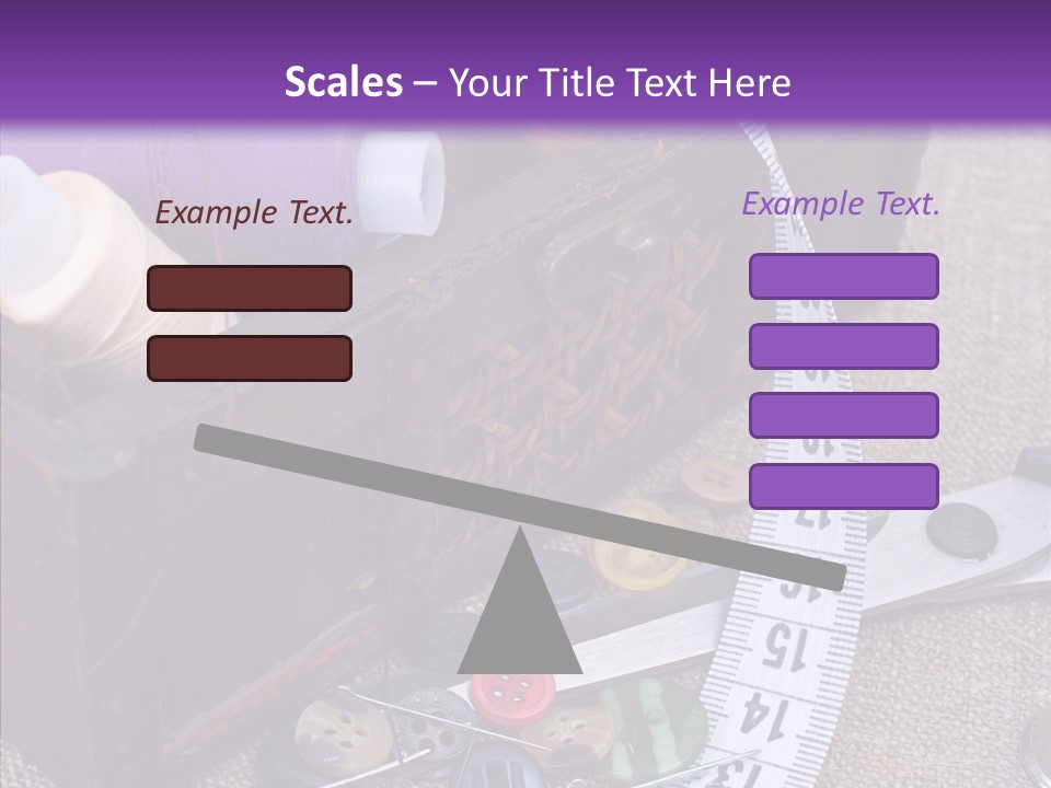 Pile Close Up Light PowerPoint Template