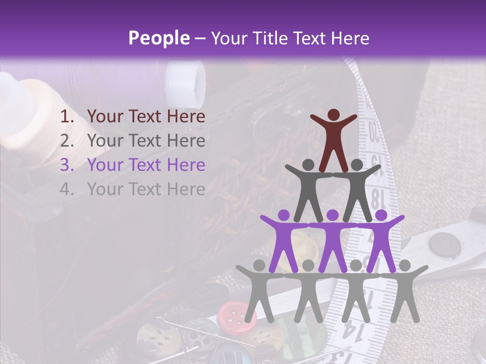 Pile Close Up Light PowerPoint Template