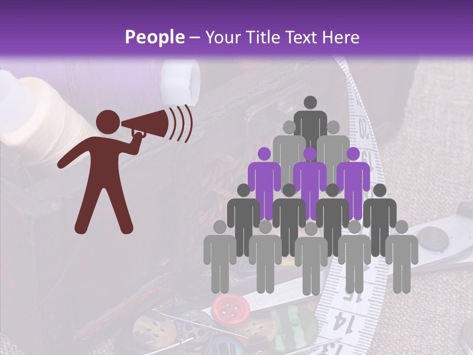 Pile Close Up Light PowerPoint Template