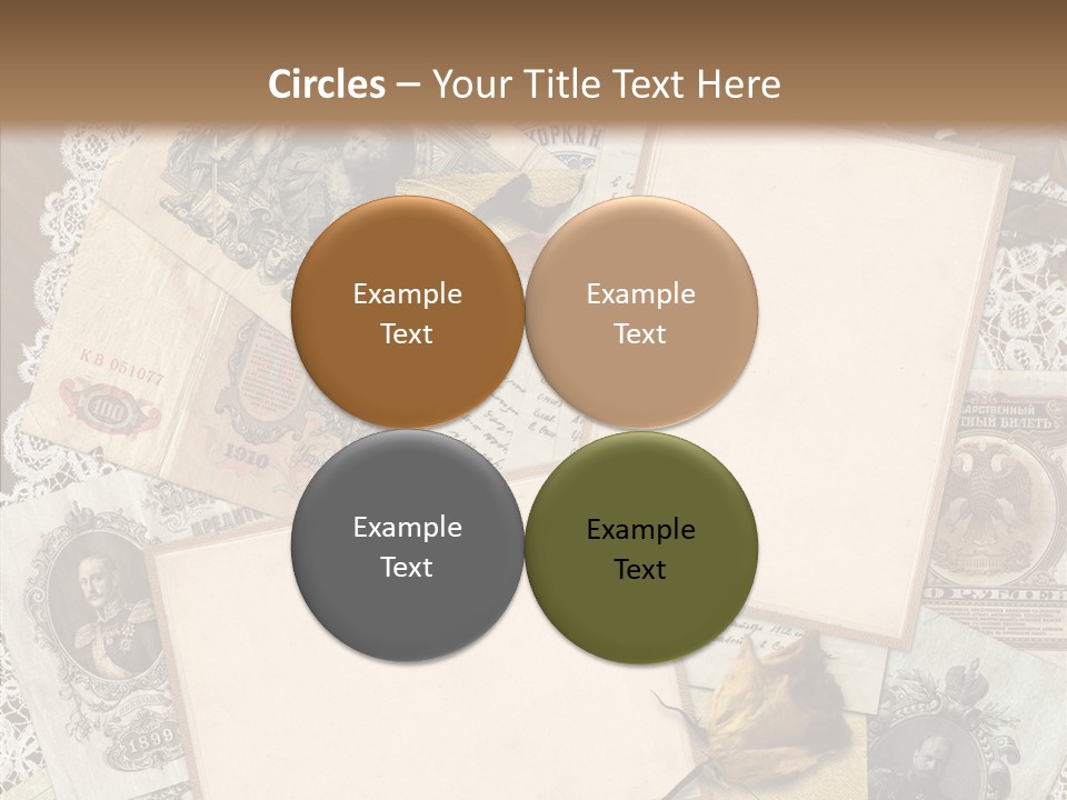 Victorian Design Frame PowerPoint Template