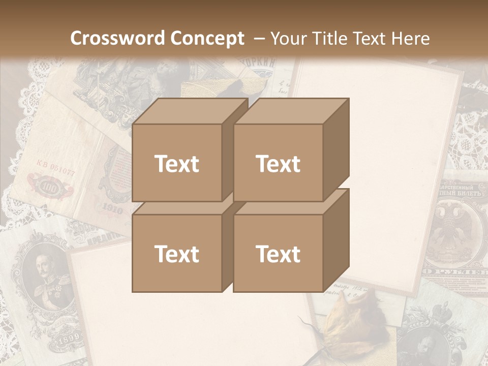 Victorian Design Frame PowerPoint Template