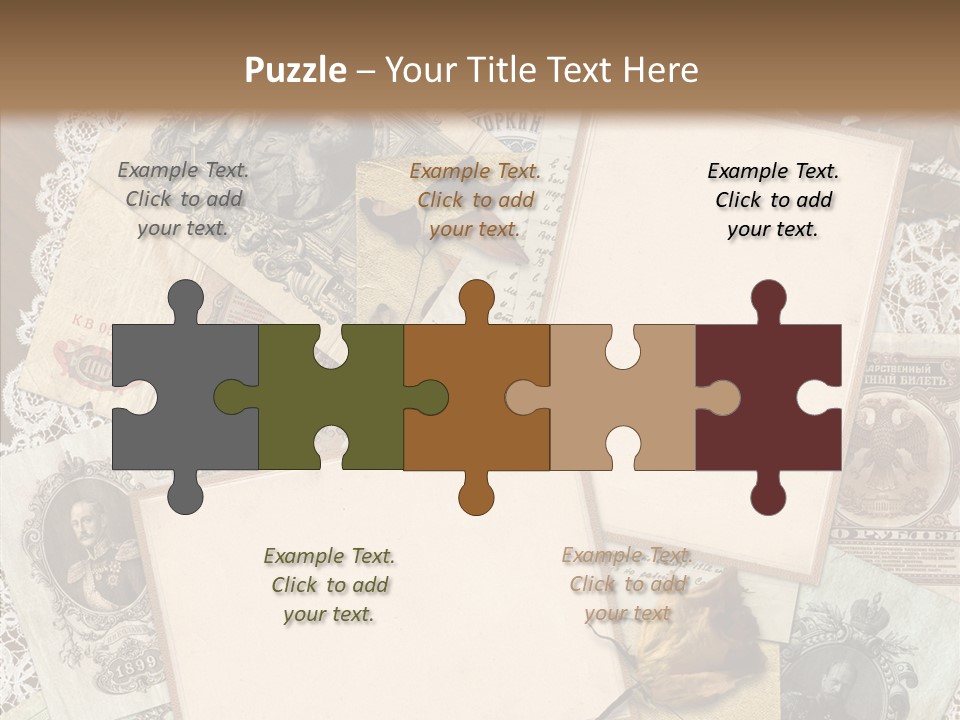 Victorian Design Frame PowerPoint Template