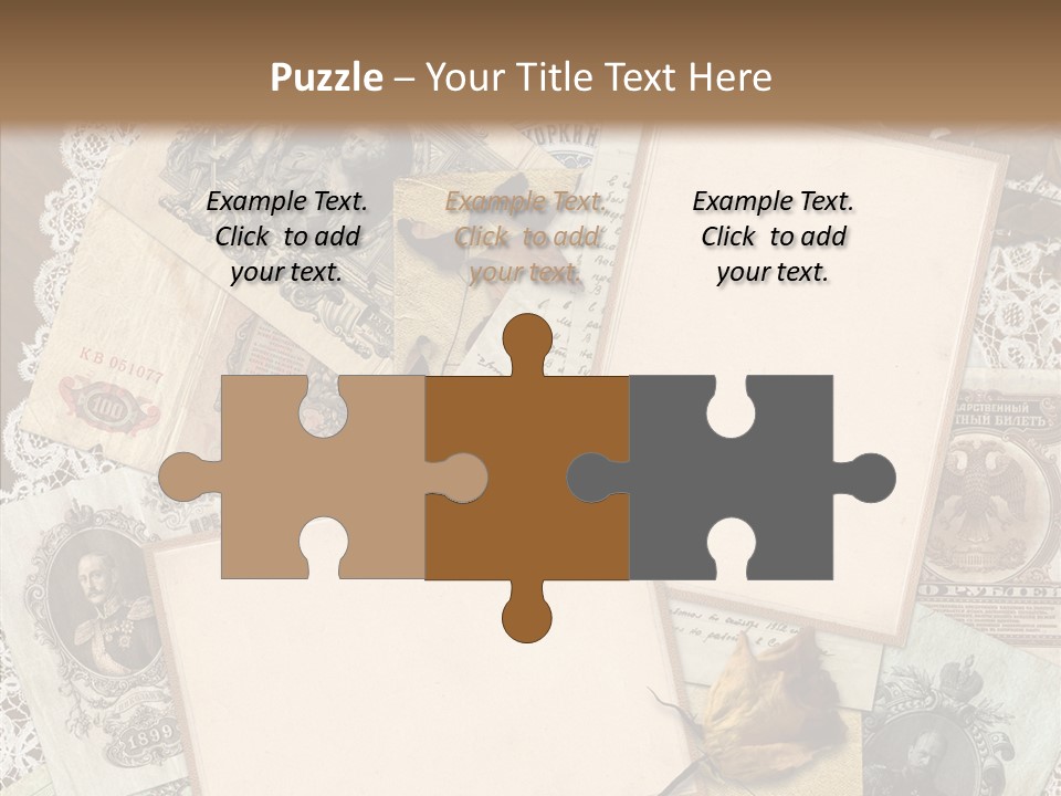 Victorian Design Frame PowerPoint Template