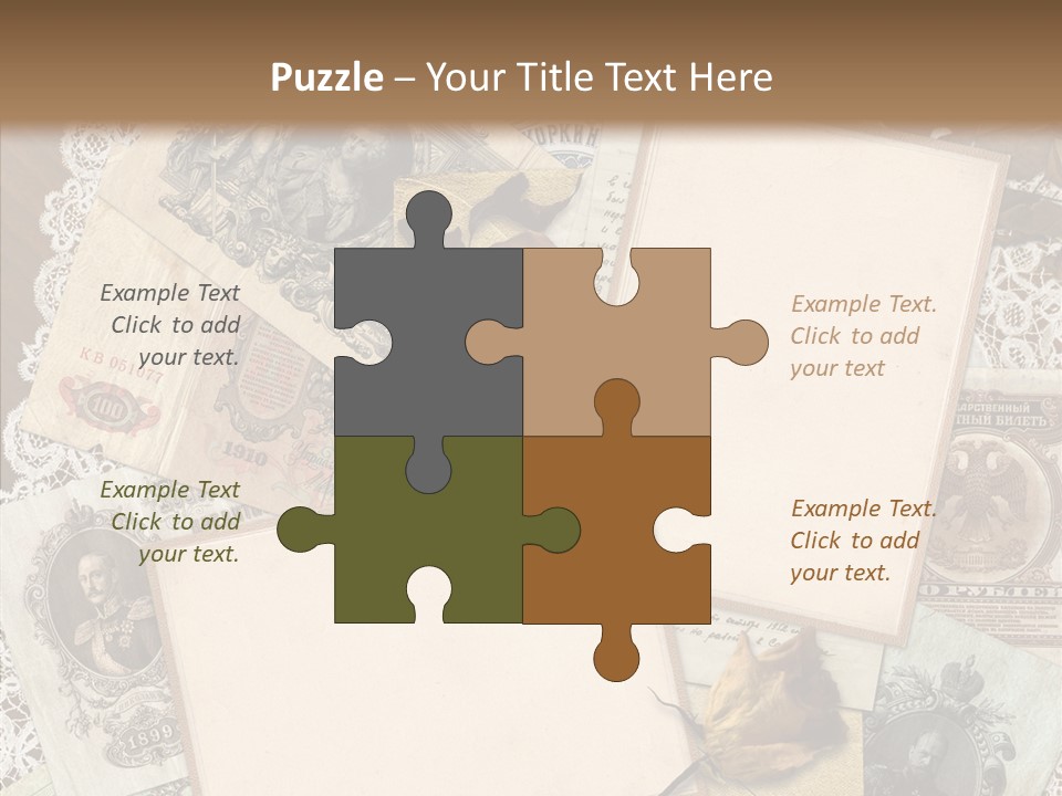 Victorian Design Frame PowerPoint Template