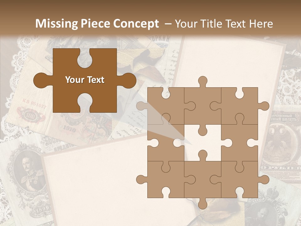 Victorian Design Frame PowerPoint Template