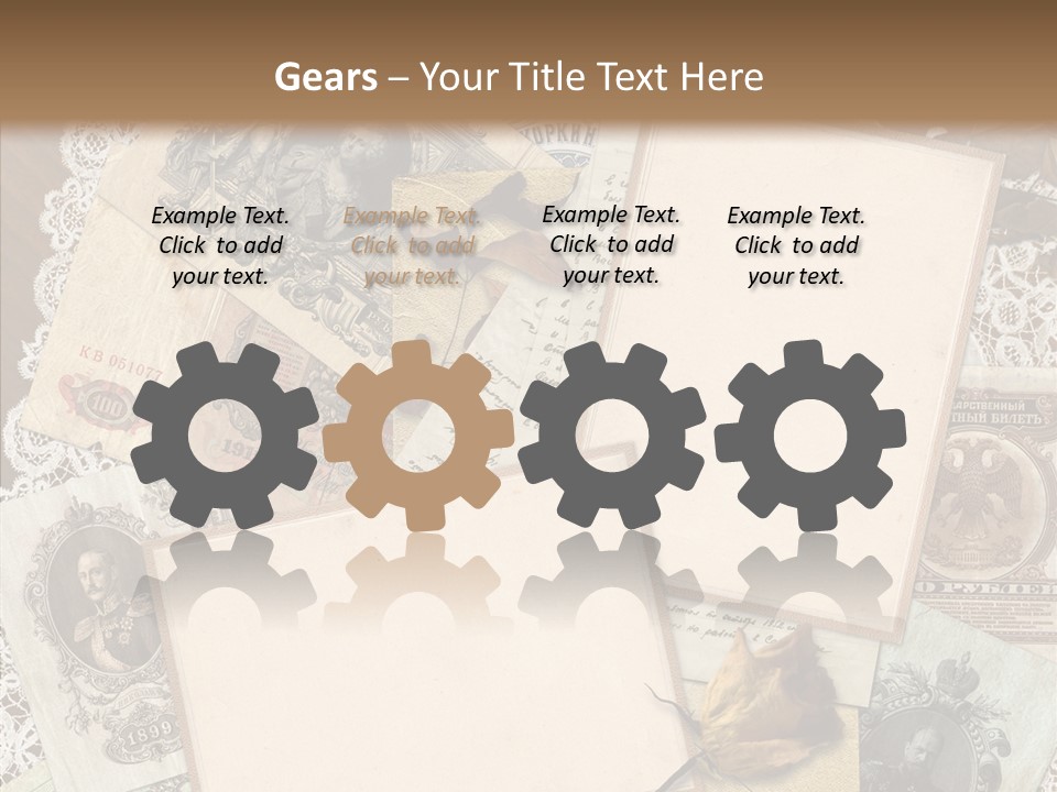 Victorian Design Frame PowerPoint Template