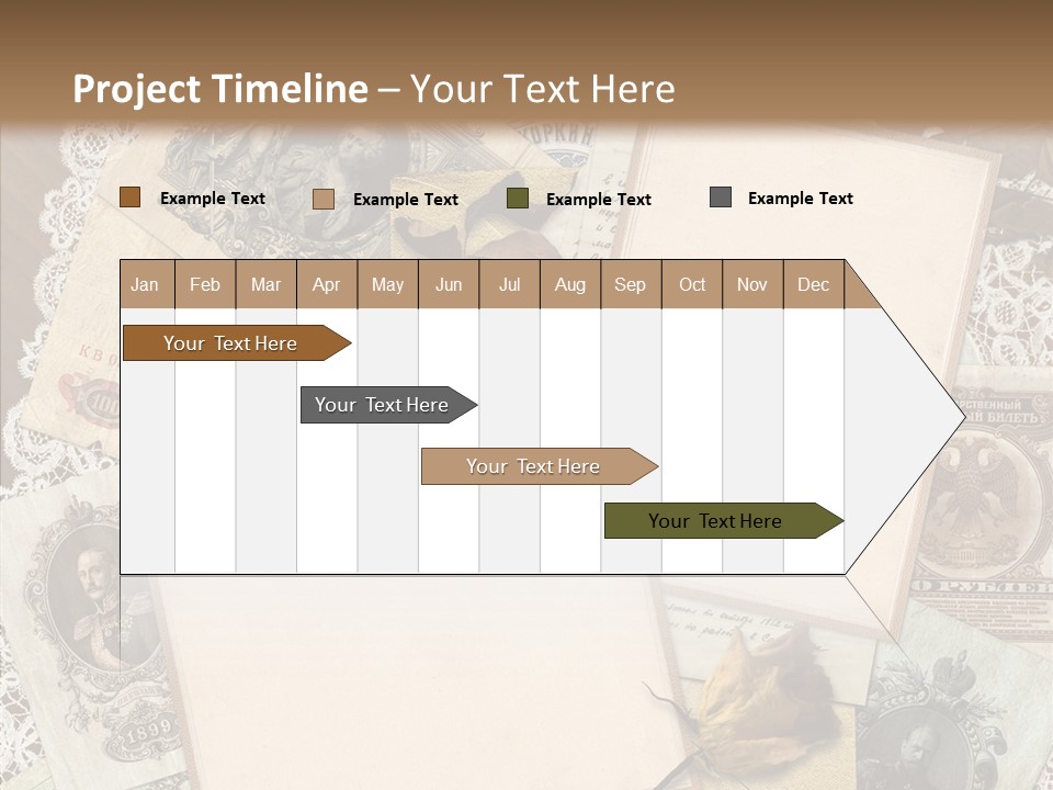 Victorian Design Frame PowerPoint Template
