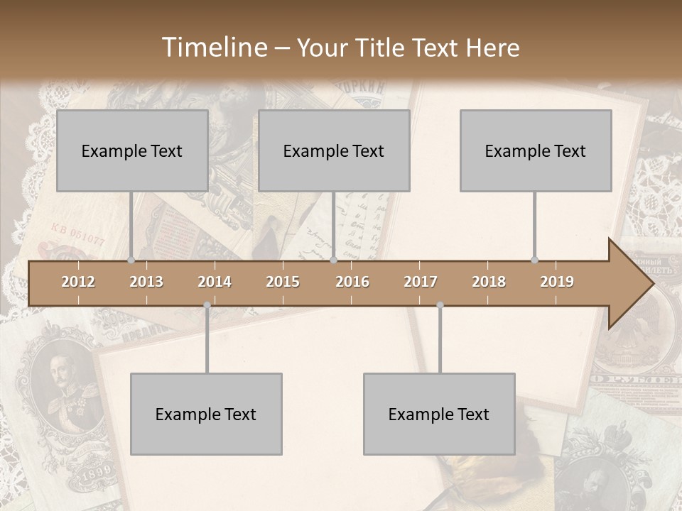 Victorian Design Frame PowerPoint Template