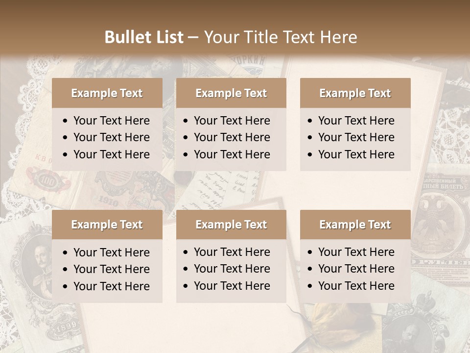 Victorian Design Frame PowerPoint Template