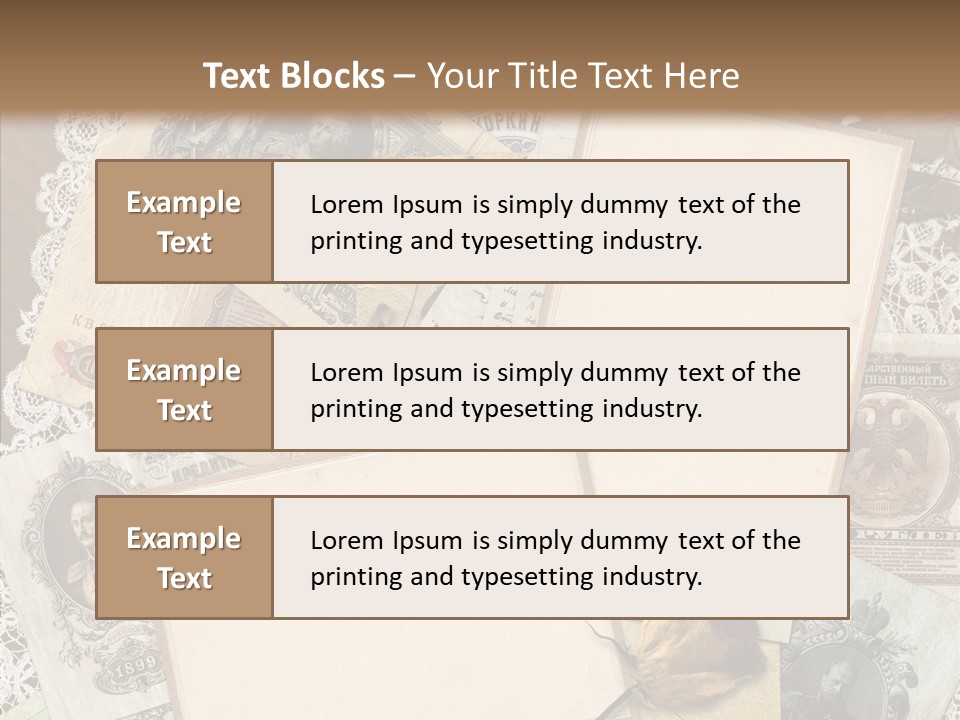 Victorian Design Frame PowerPoint Template