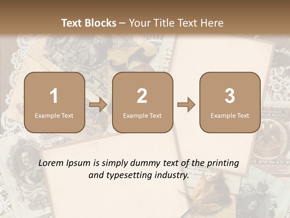 Victorian Design Frame PowerPoint Template