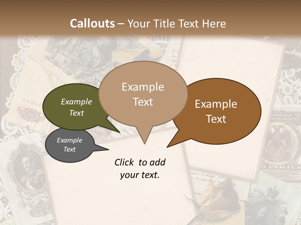 Victorian Design Frame PowerPoint Template