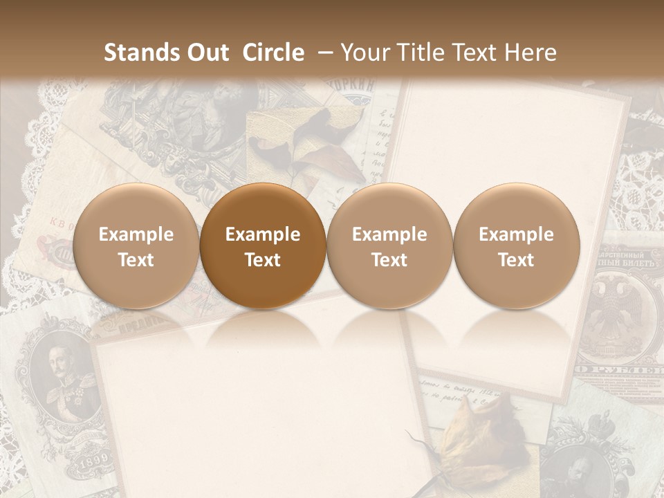 Victorian Design Frame PowerPoint Template