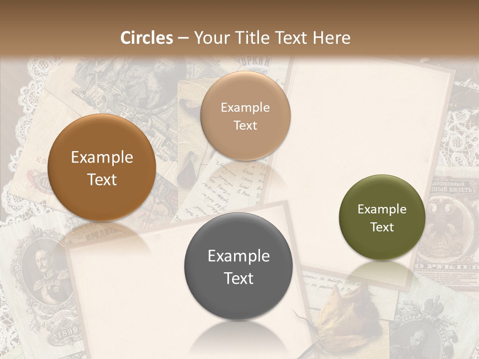 Victorian Design Frame PowerPoint Template