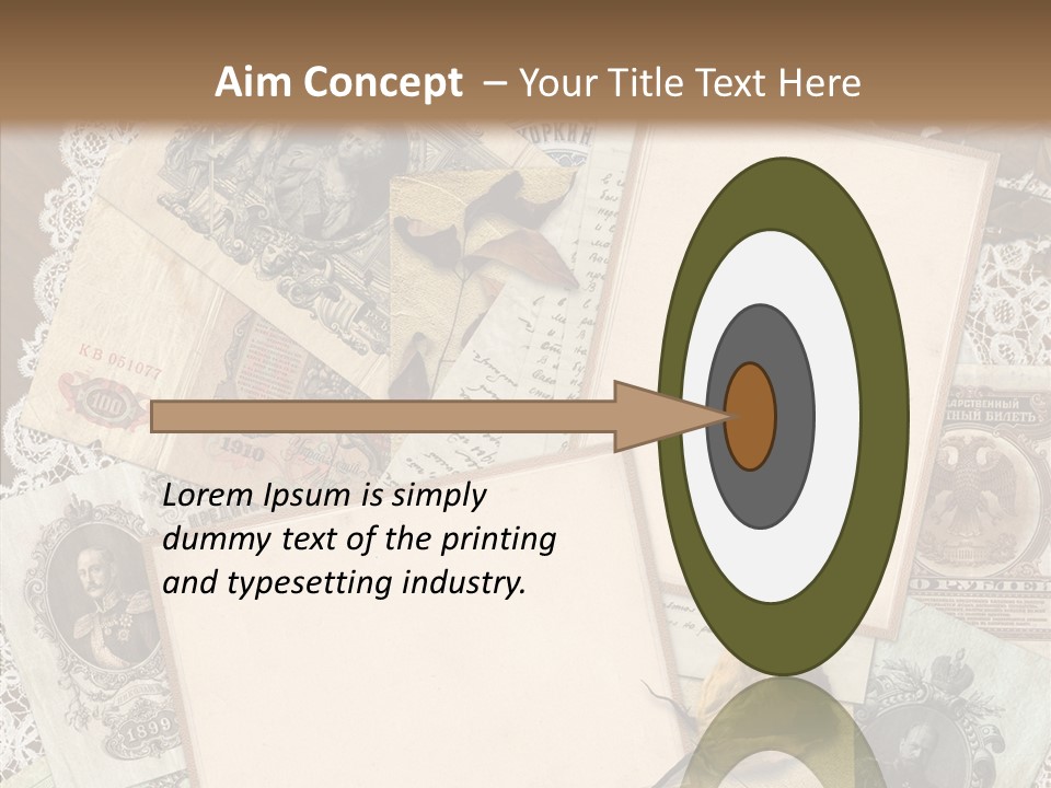 Victorian Design Frame PowerPoint Template