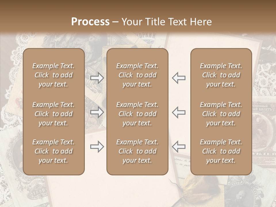 Victorian Design Frame PowerPoint Template