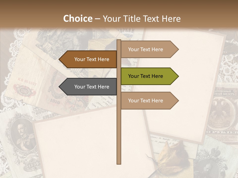 Victorian Design Frame PowerPoint Template