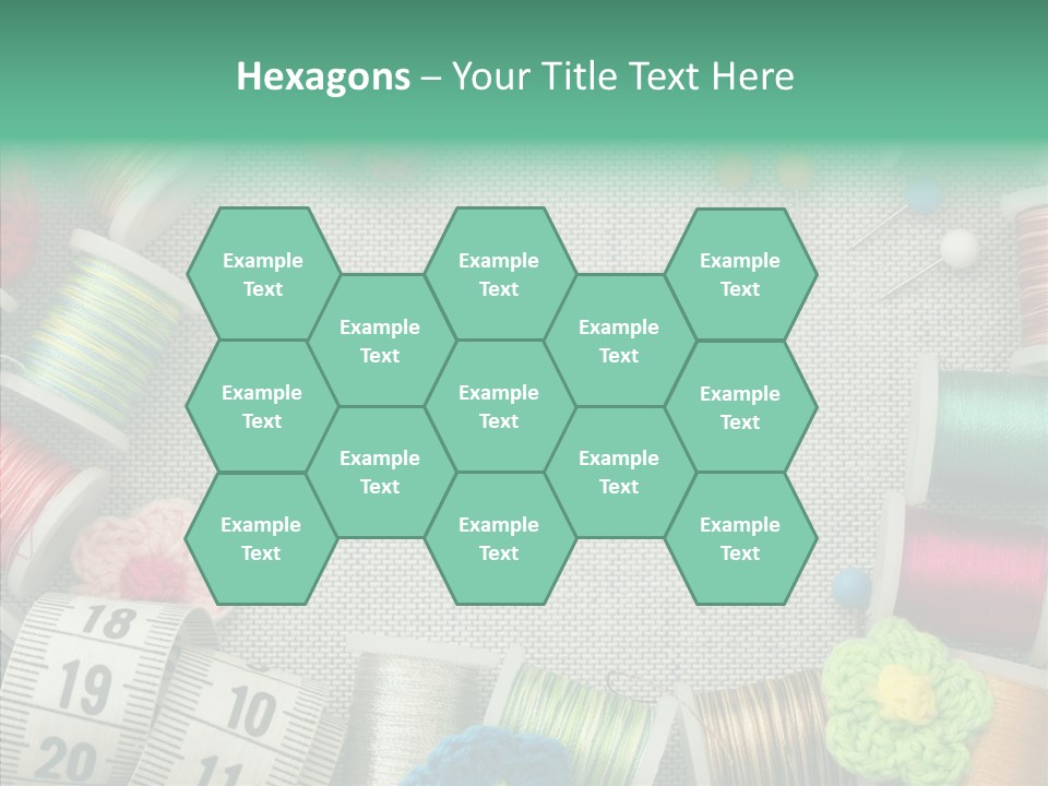 Setting Wooden Gold PowerPoint Template