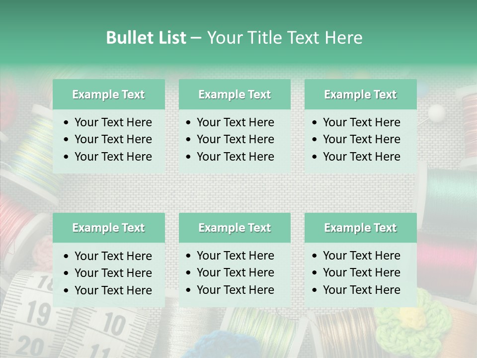 Setting Wooden Gold PowerPoint Template