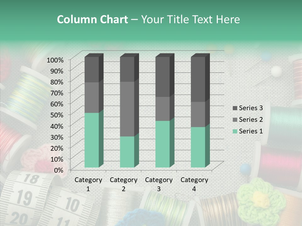 Setting Wooden Gold PowerPoint Template