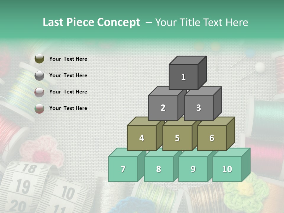 Setting Wooden Gold PowerPoint Template