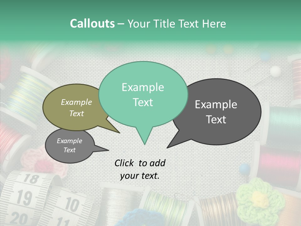 Setting Wooden Gold PowerPoint Template