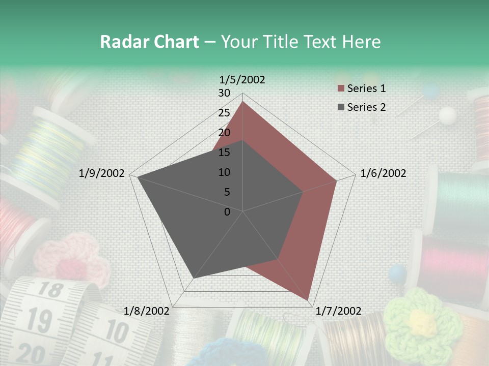 Setting Wooden Gold PowerPoint Template